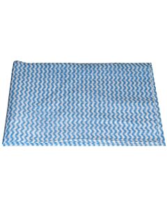 Wischfix Perfo Viskose-Vliestuch, 50 x 38 cm, blau